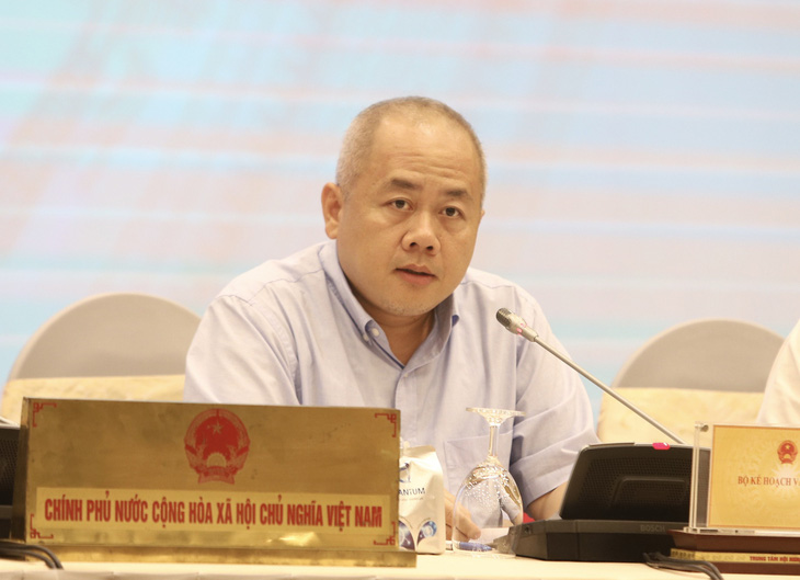 Thứ trưởng Bộ Kế hoạch và Đầu tư Đỗ Thành Trung - Ảnh: DANH TRỌNG
