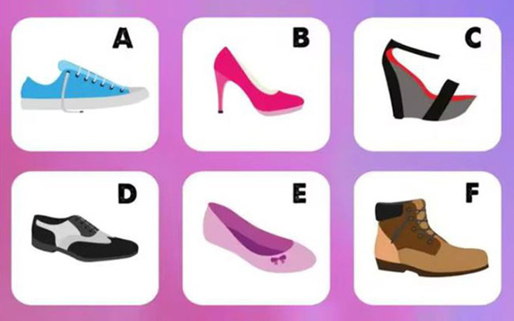 Quiz: Đôi giày yêu thích hé lộ bí ẩn về con người bạn