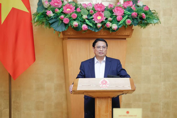 Thủ tướng Phạm Minh Chính chủ trì phiên họp - Ảnh: VGP