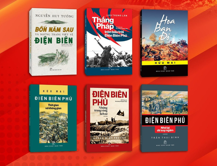 Bộ 6 quyển sách được giới thiệu lại nhân kỷ niệm 70 năm chiến thắng Điện Biên Phủ
