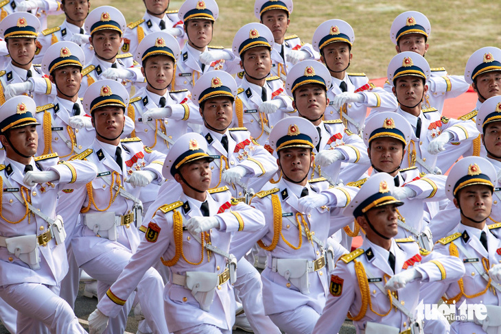 Hình ảnh ấn tượng buổi tổng duyệt diễu binh, diễu hành kỷ niệm 70 năm Chiến thắng Điện Biên Phủ- Ảnh 7.