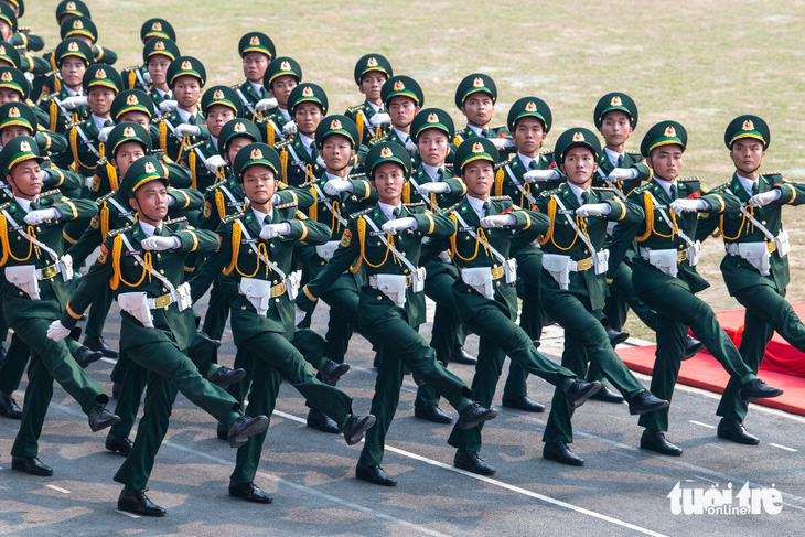 Hình ảnh ấn tượng buổi tổng duyệt diễu binh, diễu hành kỷ niệm 70 năm Chiến thắng Điện Biên Phủ- Ảnh 8.