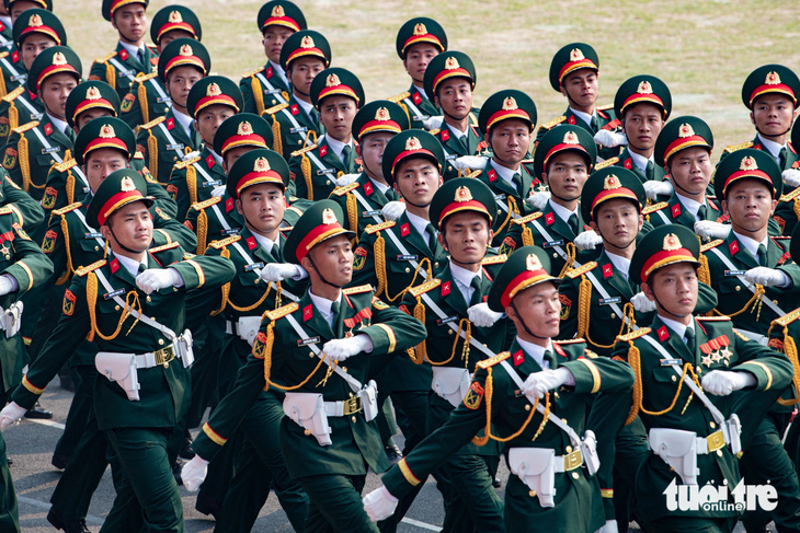 Hình ảnh ấn tượng buổi tổng duyệt diễu binh, diễu hành kỷ niệm 70 năm Chiến thắng Điện Biên Phủ- Ảnh 5.