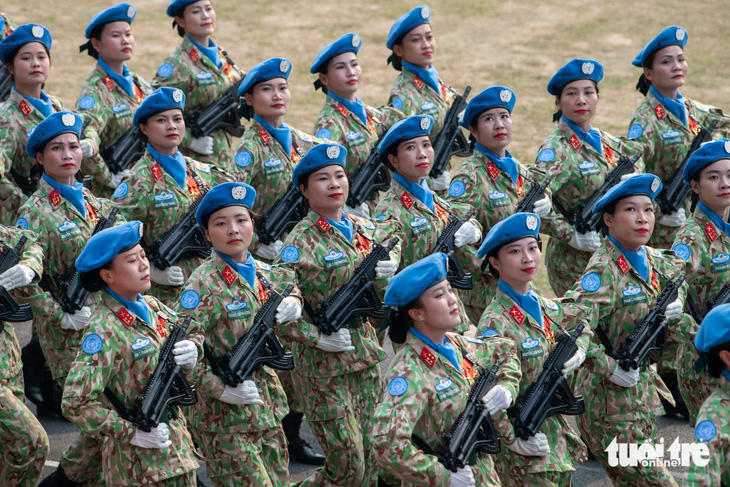 Hình ảnh ấn tượng buổi tổng duyệt diễu binh, diễu hành kỷ niệm 70 năm Chiến thắng Điện Biên Phủ- Ảnh 16.