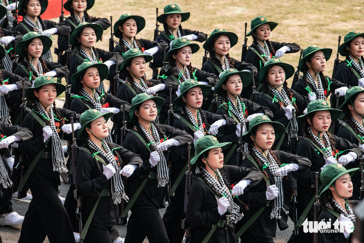 Hình ảnh ấn tượng buổi tổng duyệt diễu binh, diễu hành kỷ niệm 70 năm Chiến thắng Điện Biên Phủ- Ảnh 14.