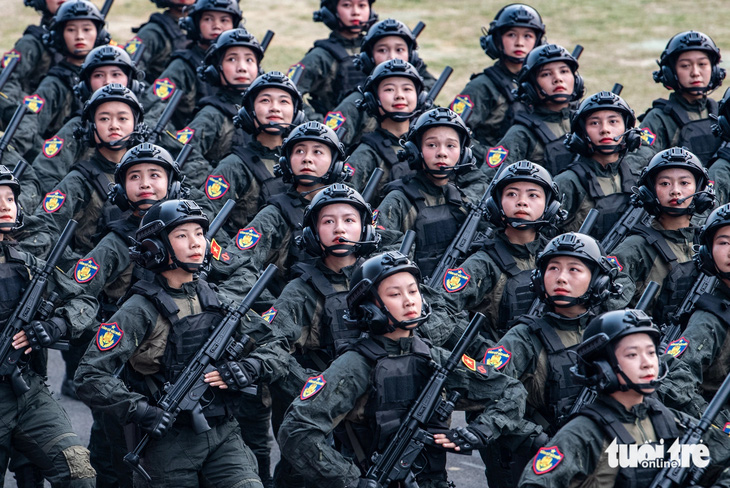 Hình ảnh ấn tượng buổi tổng duyệt diễu binh, diễu hành kỷ niệm 70 năm Chiến thắng Điện Biên Phủ- Ảnh 17.