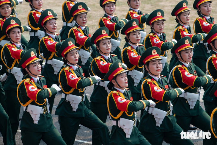 Hình ảnh ấn tượng buổi tổng duyệt diễu binh, diễu hành kỷ niệm 70 năm Chiến thắng Điện Biên Phủ- Ảnh 19.