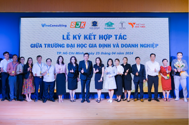 GDU đã ký kết hợp tác với hơn 200 doanh nghiệp trong nhiều lĩnh vực - Ảnh: XUÂN TRƯỜNG