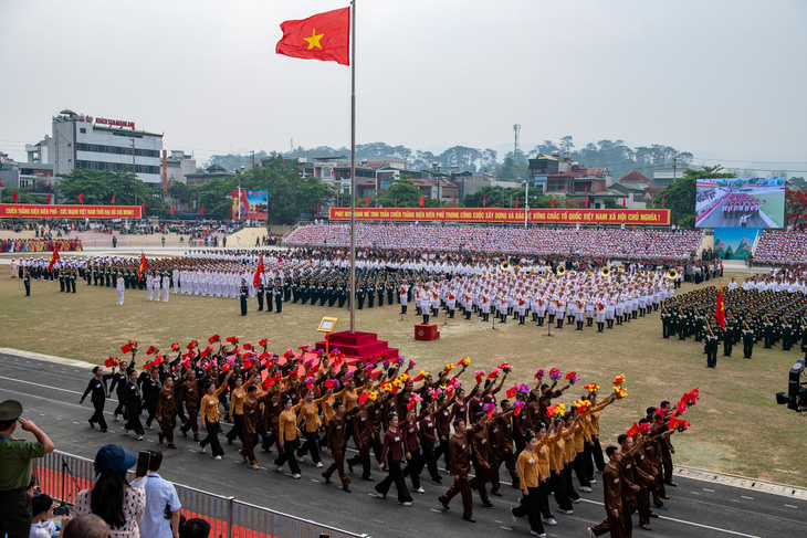 Hình ảnh ấn tượng buổi tổng duyệt diễu binh, diễu hành kỷ niệm 70 năm Chiến thắng Điện Biên Phủ- Ảnh 20.