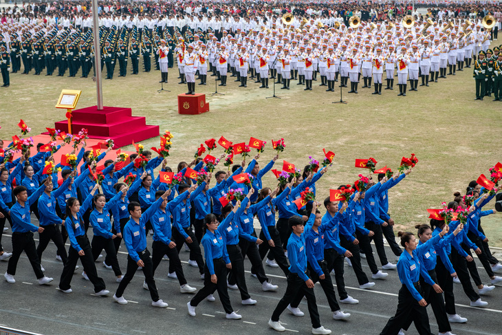 Hình ảnh ấn tượng buổi tổng duyệt diễu binh, diễu hành kỷ niệm 70 năm Chiến thắng Điện Biên Phủ- Ảnh 21.