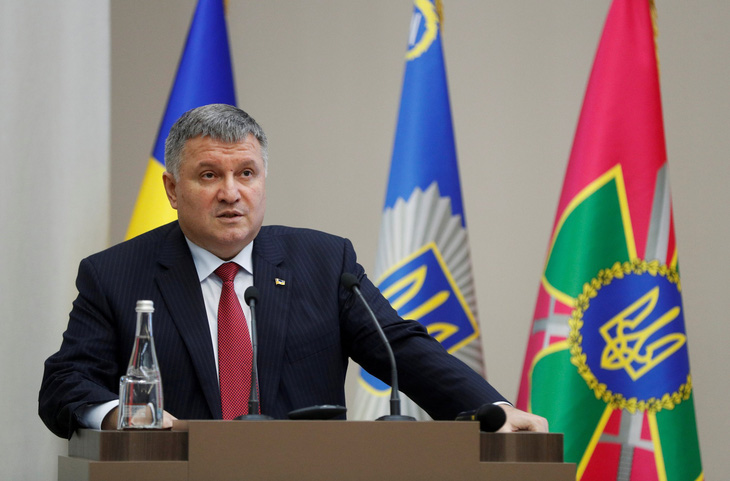 Cựu bộ trưởng nội vụ Ukraine Arsen Avakov - Ảnh: DAILY SABAH