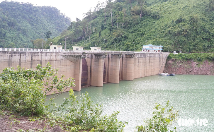 Một thủy điện ở thượng nguồn tỉnh Quảng Nam - Ảnh: LÊ TRUNG
