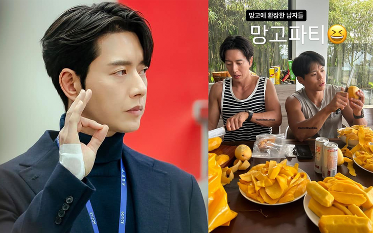 Park Hae Jin đến Việt Nam gọt xoài đến lên cơ bắp