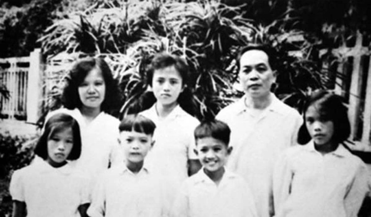 Gia đình Đại tướng Võ Nguyên Giáp năm 1963 - Ảnh tư liệu