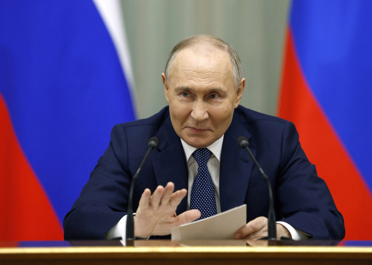 Tổng thống Nga Vladimir Putin - Ảnh: REUTERS