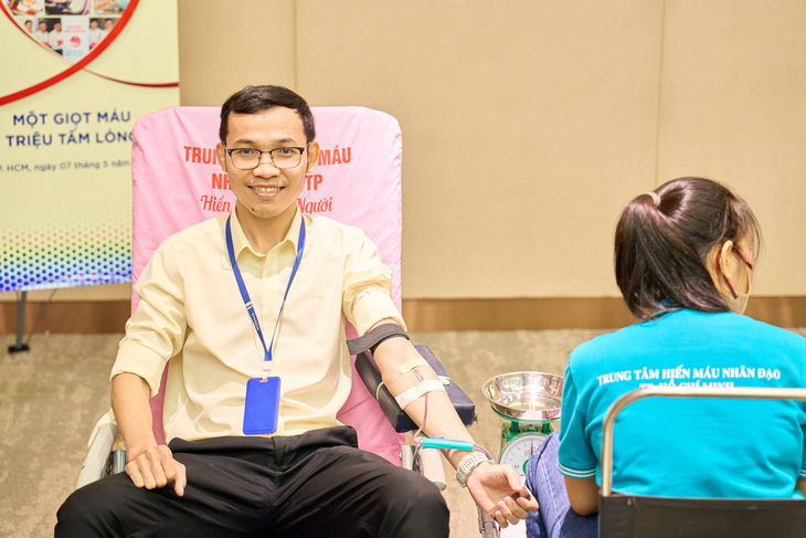 CBNV không phải đợi chờ lâu khi tham gia hiến máu