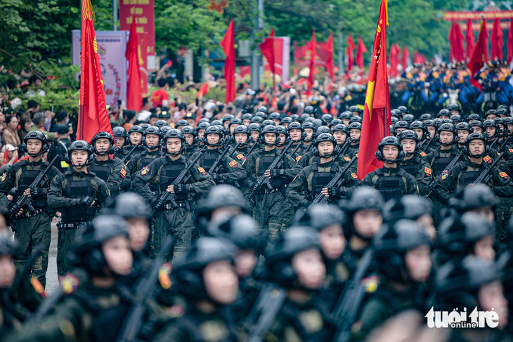 Lễ diễu binh, diễu hành Chiến thắng Điện Biên Phủ sáng 7-5 tại TP Điện Biên