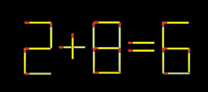 Thử tài IQ: Di chuyển một que diêm để 5+6=7 thành phép tính đúng- Ảnh 3.