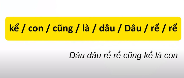 Thử tài tiếng Việt: Sắp xếp các từ sau thành câu có nghĩa (P85)- Ảnh 2.