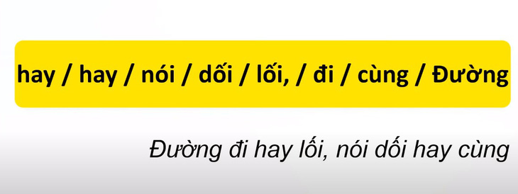 Thử tài tiếng Việt: Sắp xếp các từ sau thành câu có nghĩa (P86)- Ảnh 2.