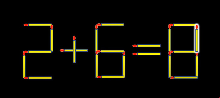 Thử tài IQ: Di chuyển một que diêm để 5+6=7 thành phép tính đúng- Ảnh 4.