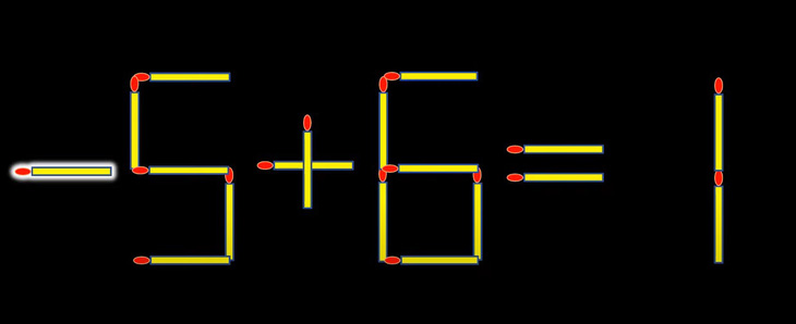 Thử tài IQ: Di chuyển một que diêm để 5+6=7 thành phép tính đúng- Ảnh 2.