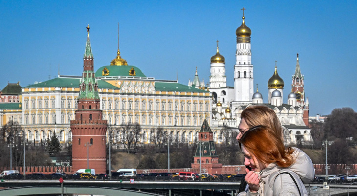 Điện Kremlin, thủ đô Matxcơva, Nga - Ảnh: AFP