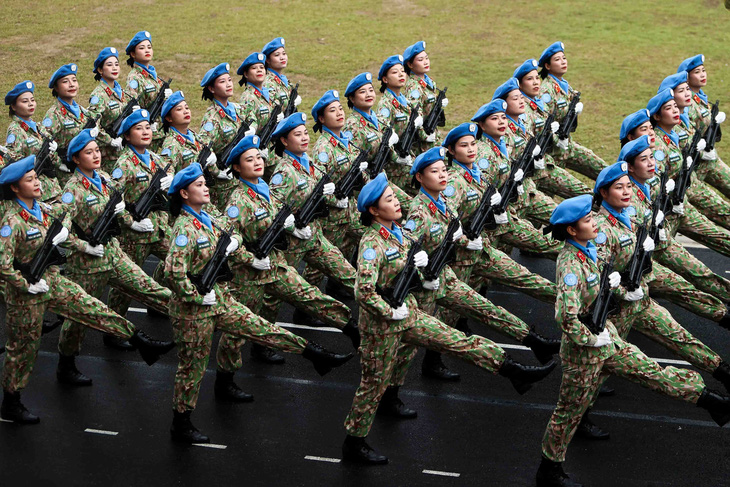 Hùng tráng lễ diễu binh, diễu hành kỷ niệm 70 năm Chiến thắng Điện Biên Phủ- Ảnh 21.