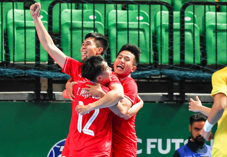 Futsal Việt Nam xếp sau khá xa so với Thái Lan - Ảnh: VFF