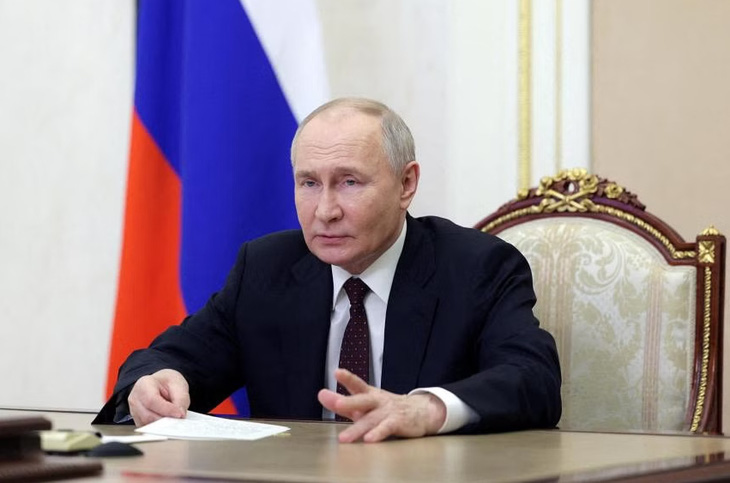 Tổng thống Nga Vladimir Putin - Ảnh: REUTERS