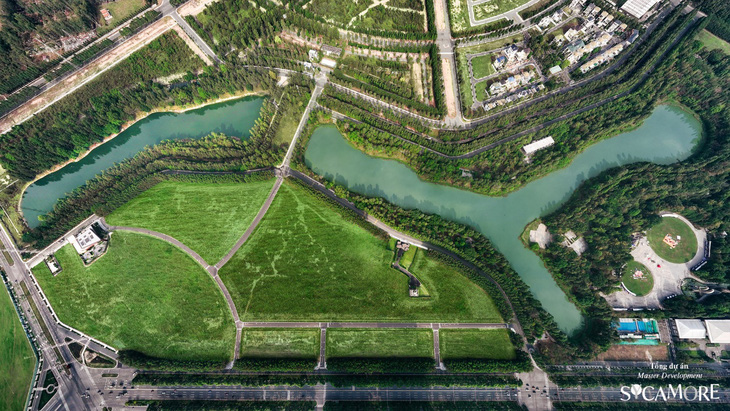 Dự án Sycamore nằm cạnh công viên trung tâm thành phố mới Bình Dương (hình: CLD)