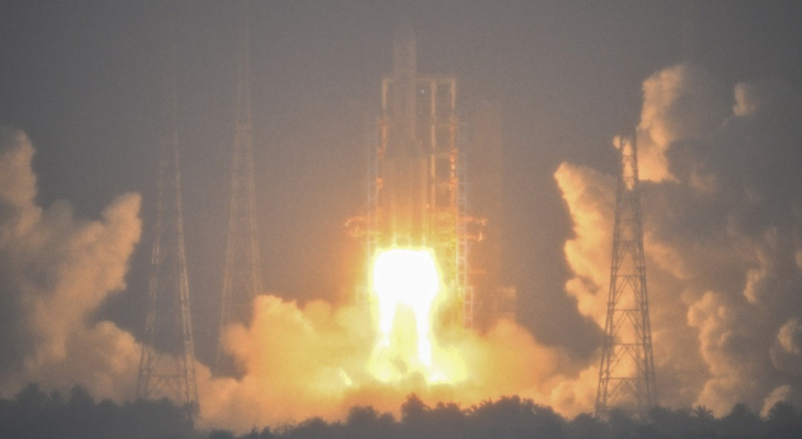 Tàu Hằng Nga 6 được phóng lên không gian ngày 3-5 - Ảnh: Getty Images