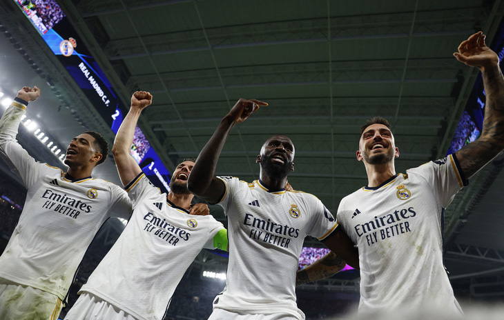 Real Madrid lại tạo nên cú ngược dòng khó tin - Ảnh: REUTERS