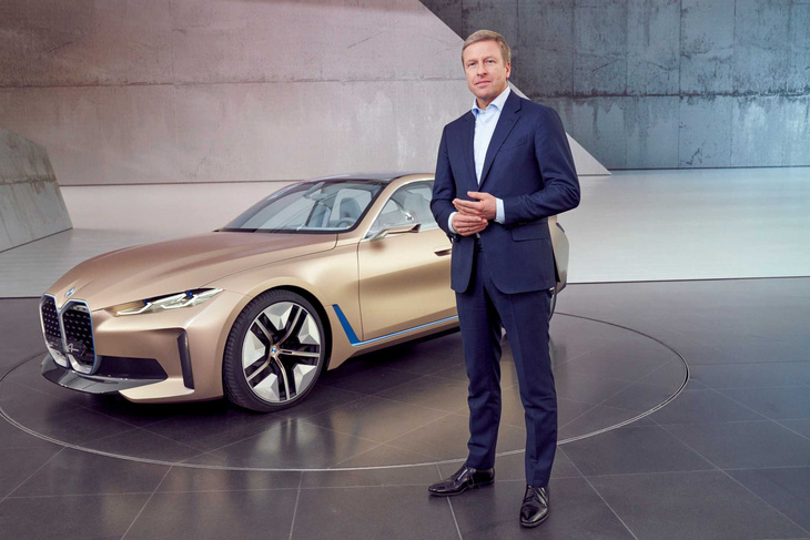 CEO BMW Oliver Zipse cho biết ngành công nghiệp ô tô Đức không cần được bảo vệ dưới hình thức thuế quan của EU đối với linh kiện Trung Quốc - Ảnh: BMW