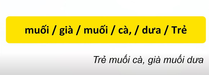 Thử tài tiếng Việt: Sắp xếp các từ sau thành câu có nghĩa (P87)- Ảnh 4.
