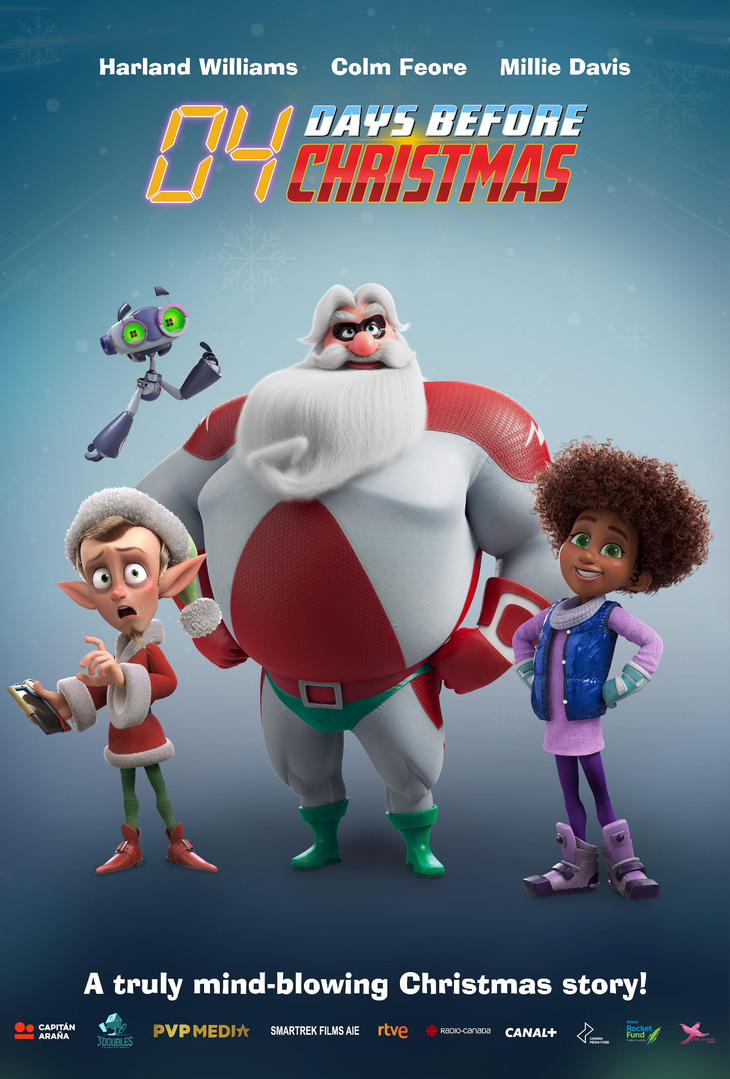 SuperKlaus với tên trước đây là 4 Days Before Christmas được đồng sản xuất bởi PVP Media, Capitán Araña và 3Doubles Producciones.