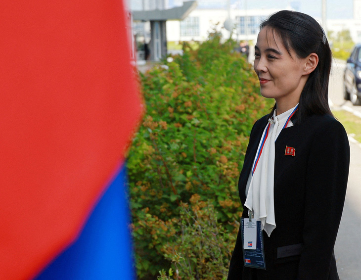 Bà Kim Yo Jong, em gái nhà lãnh đạo Triều Tiên Kim Jong Un - Ảnh: REUTERS