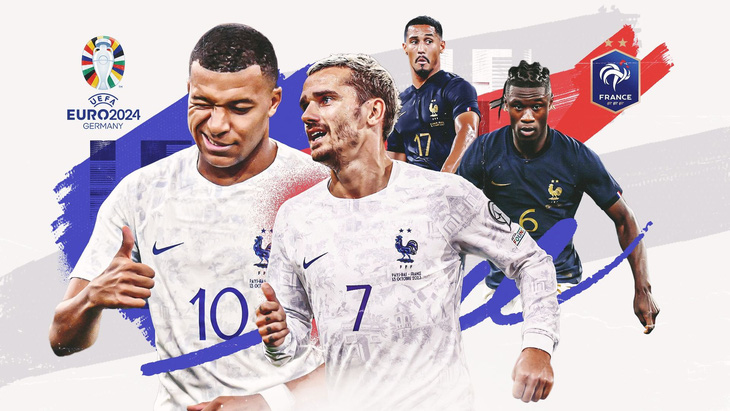 Pháp là đội bóng mạnh nhất bảng D Euro 2024 - Ảnh: GOAL.COM