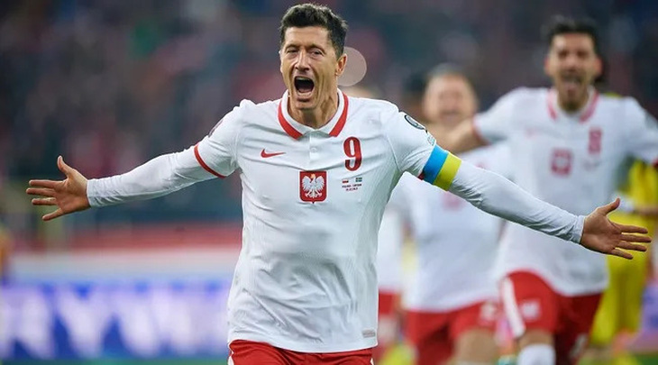 Lão tướng Lewandowski vẫn sẽ là đầu tàu của Ba Lan tại Euro 2024 - Ảnh: GETTY IMAGES