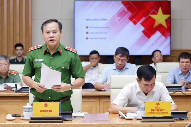 Thứ trưởng Bộ Công an Nguyễn Văn Long - Ảnh: VGP