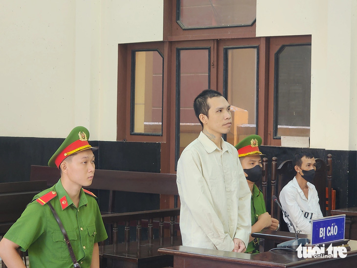 Bị cáo Võ Minh Đức tại phiên tòa xét xử - Ảnh: HOÀI THƯƠNG