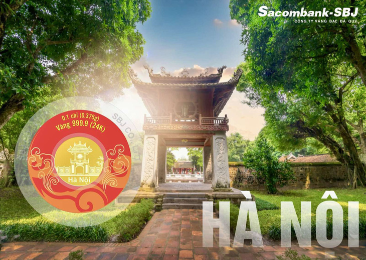 Sacombank - SBJ ra mắt sản phẩm đồng tiền vàng mang hình ảnh các địa danh nổi tiếng của Việt Nam - Ảnh: Sacombank - SBJ