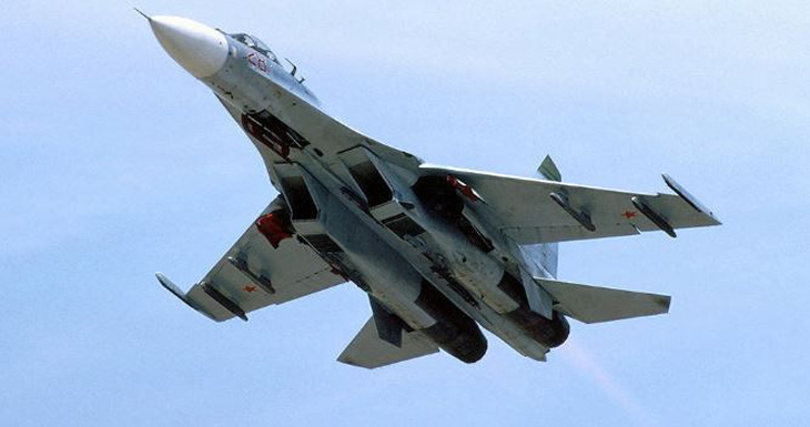 Máy bay chiến đấu Su-27 của Nga - Ảnh: Sputnik