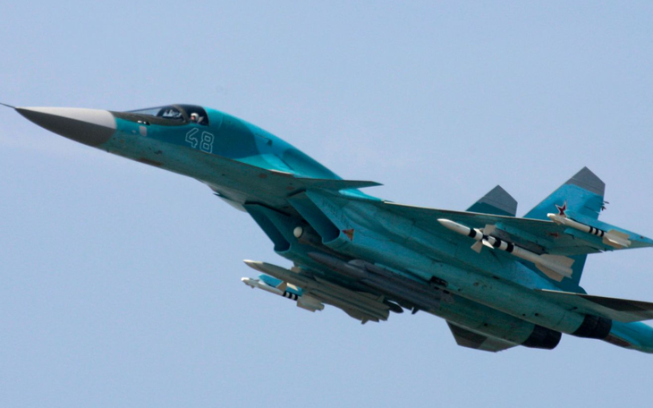 Máy bay ném bom Su-34 của Nga rơi, toàn bộ phi hành đoàn thiệt mạng