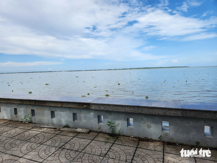 Vị trí cầu vượt biển vịnh Rạch Giá kết nối với huyện An Biên là công trình có kiến trúc đặc biệt sẽ được tham vấn với các chuyên gia đầu ngành trong và ngoài nước - Ảnh: BỬU ĐẤU