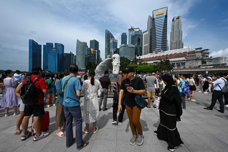 5 tháng đầu năm 2024, hơn 155.000 khách Việt du lịch Singapore - Ảnh: AFP