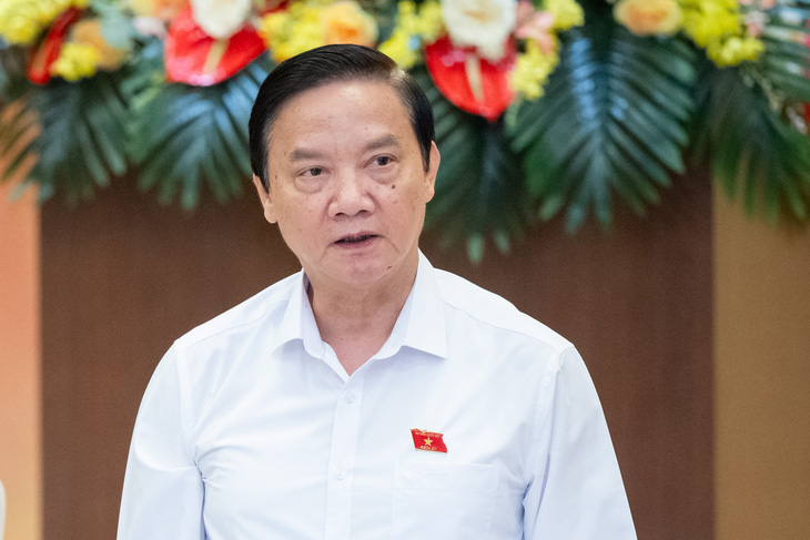 Phó chủ tịch Quốc hội Nguyễn Khắc Định - Ảnh: GIA HÂN