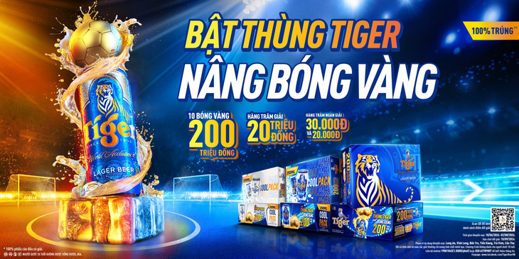 10 quả bóng vàng từ Tiger Beer đã sẵn sàng khuấy động mùa hè 2024- Ảnh 1.