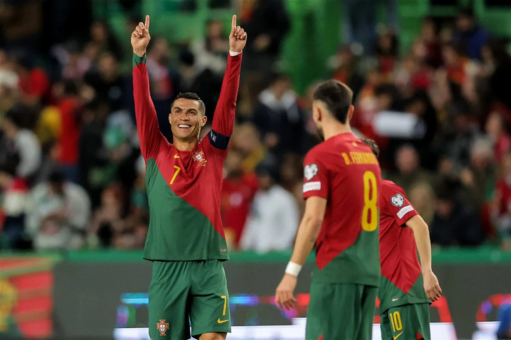 Ronaldo ở tuổi 39 vẫn sẽ là đầu tàu của Bồ Đào Nha tại Euro 2024 - Ảnh: IMAGO