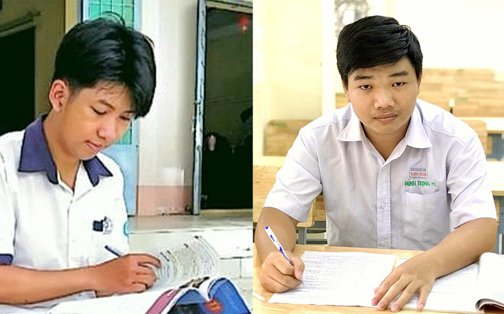 Huỳnh Văn Thành (trái) và Phạm Minh Trọng - Ảnh: Đ.TRƯỜN - G.BẢO